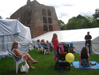 sunshine at the furnace